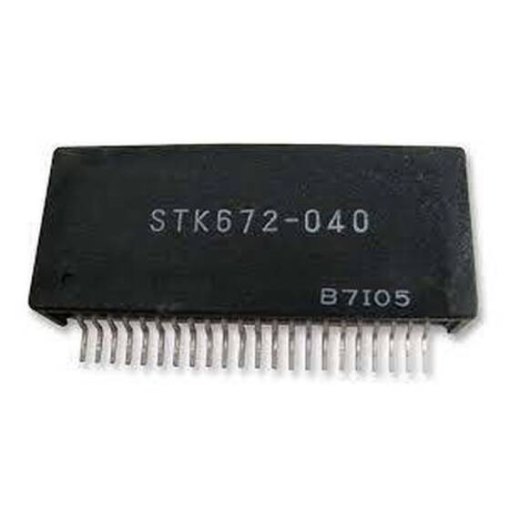 STK672-040 Amplifier Integrated Circuit IC Part - 1