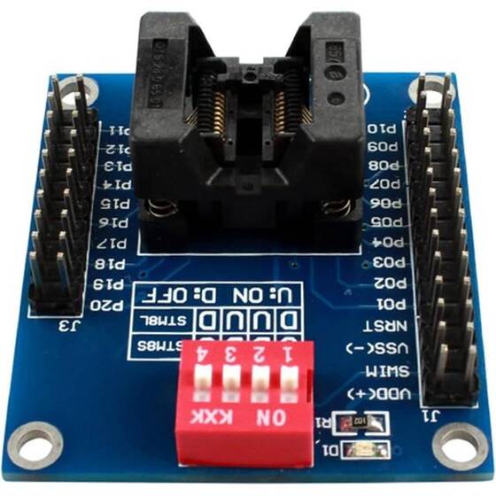 STM8S 8L TSSOP20 Burning Holder Testing Holder Downloader Offline Programmer - 7