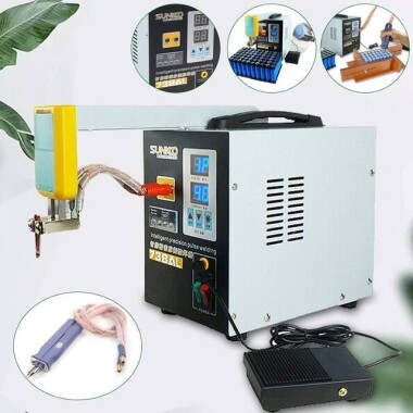 SUNKKO 738AL 18650 Battery Pulse Spot Welder + 73LA Welding Arm US Plug 110V - 2