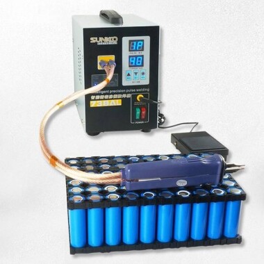 SUNKKO 738AL 18650 Battery Pulse Spot Welder + 73LA Welding Arm US Plug 110V - 3