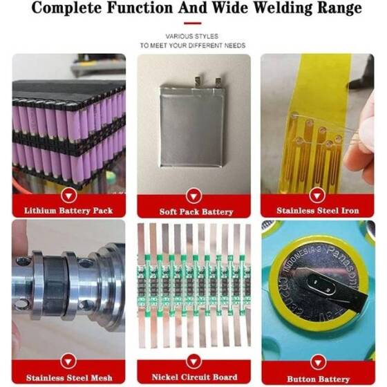 SUNKKO 788S Lithium Battery Welding Machine Double Pulse US Plug 110V - 2