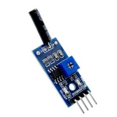 SW1801P 4 Pin Normally Open Vibration Sensor Module - 1