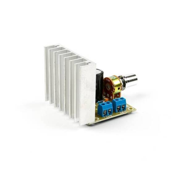 TDA7377 Power Amplifier Board - 2.0 Double Channel Noiseless Amplifier Module - DC 12V Straight Current High Power - 5