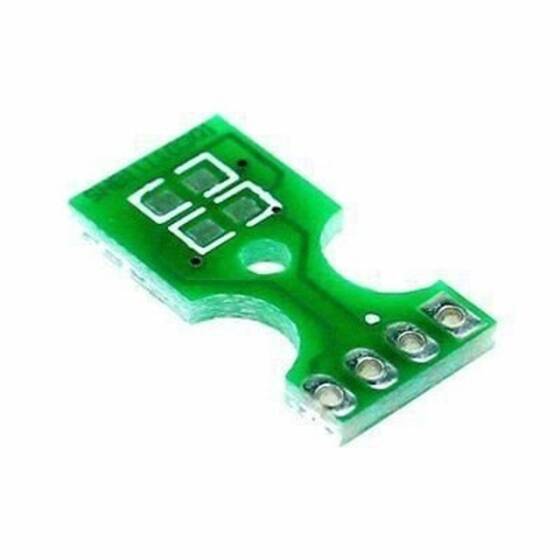 Temperature and Humidity Sensor Adapter 2.54mm - Sht10 Sht11 Sht15 Compatible PCB - 1