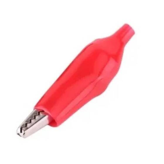 Testing Connector Alligator Clip Length 28mm Red - 2