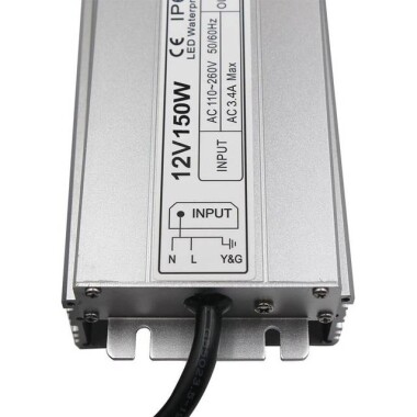 TG150W 12V Led SCR Indoor Dimming Power Supply Size: 288x49x30mm - 3