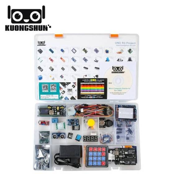 The Most Complete Starter Kit Tutorial for R3 Board (No Battery) EU Plug - 5