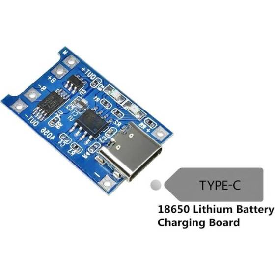 TP4056 TC4056 1A Lipo Battery Charging Board Type-C With current protection - 8