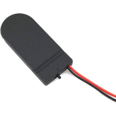 Transparency 2x 6V Button Battery Box CR2032 LIR203 - 3