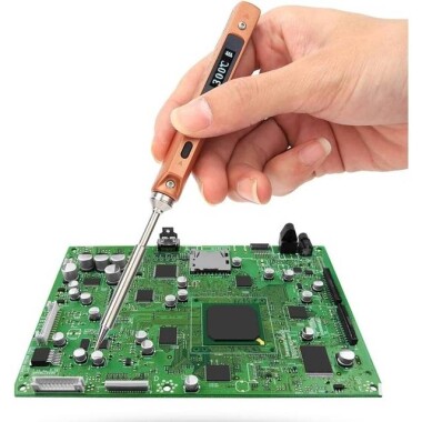 TS100 Gold Double-Headed soldering iron suit With B2/BC2 - 2