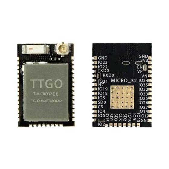 TTGO Micro-32 V2.0 Wifi Wireless Bluetooth Module ESP32 PICO-D4 IPEX ESP-32 - 5