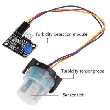 Turbidity Sensor Suspended Turbidity Value Detection Module Kit - 3