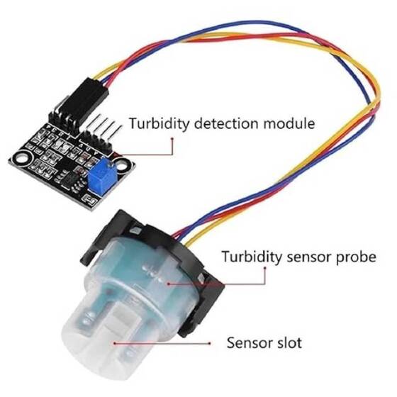 Turbidity Sensor Suspended Turbidity Value Detection Module Kit - 3