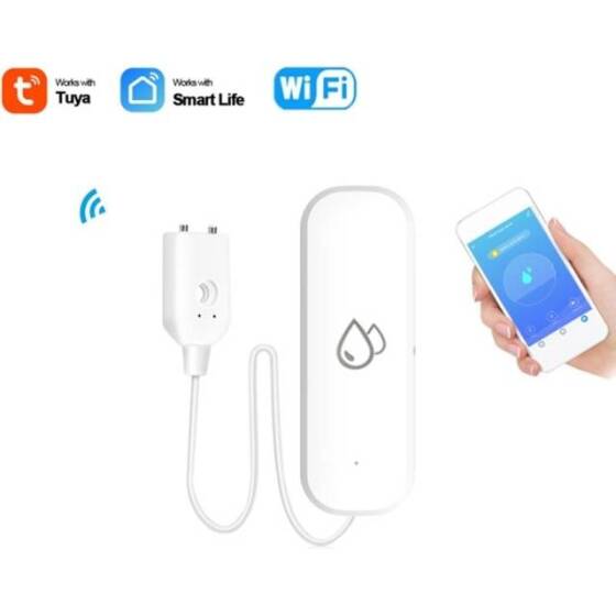 Tuya Wifi Leakage sensor Without Battery Original Packing Size: 72x45.5x14mm - 3