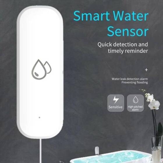 Tuya Wifi Leakage sensor Without Battery Original Packing Size: 72x45.5x14mm - 5