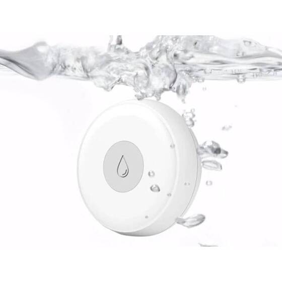 Tuya ZigBee Smart Water Leak Detector Smart Life APP Linkage Alarm Via Gateway Work With Alexa Google With Battery - 2