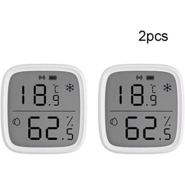 TUYA ZigBee Thermometer Large Screen Indoor Temperature And Humidity Electronic With Battery - 3