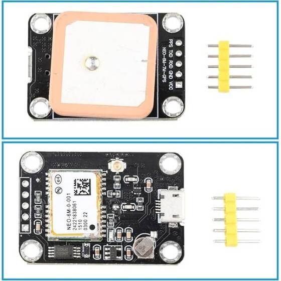 Ublox NEO-6M-0-001 GPS Module With EEPROM For C/Aeroquad With Antenna For FLight Control NEO-6M 7N APM2.5 - 2