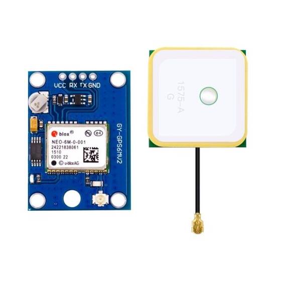 Ublox NEO-6M GPS Module With EEPROM for C/AeroQuad With Antenna for Flight Control GY-NEO6MV2 With Battery - 3