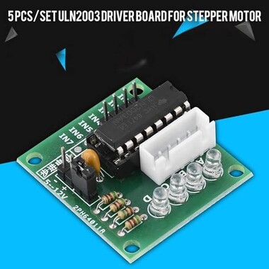 ULN2003 Driver Board Stepper Motor Green - 5