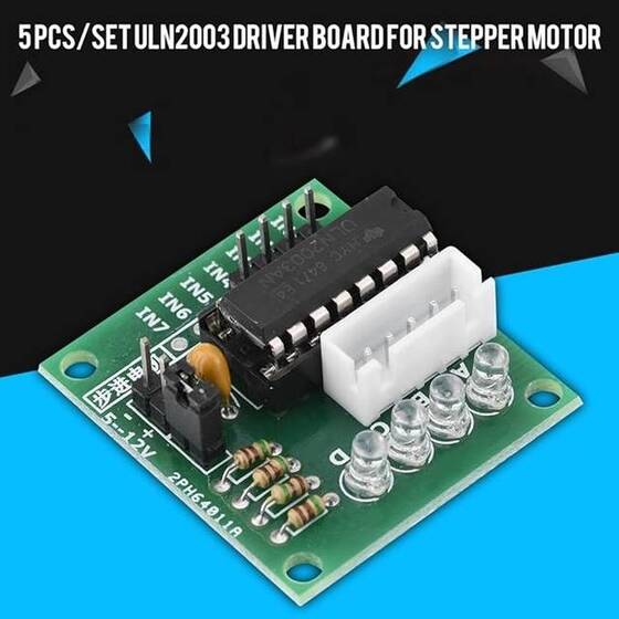 ULN2003 Driver Board Stepper Motor Green - 5