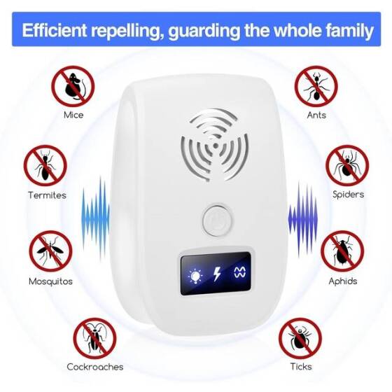 Ultrasonic Anti Mosquito Insect Mouse Repeller EU Plug - 3