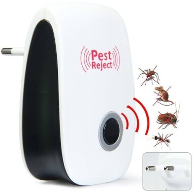 Ultrasonic Anti Mosquito Insect Repeller Rat Mouse Length EU Plug - 4