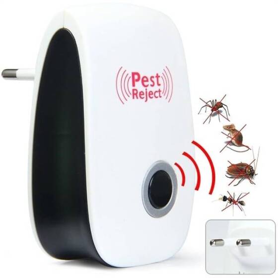 Ultrasonic Anti Mosquito Insect Repeller Rat Mouse Length EU Plug - 4