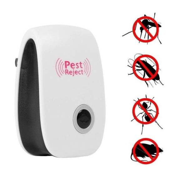 Ultrasonic Anti Mosquito Insect Repeller Rat Mouse US Plug - 1