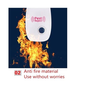 Ultrasonic Anti Mosquito Insect Repeller Rat Mouse Short EU Plug - 5