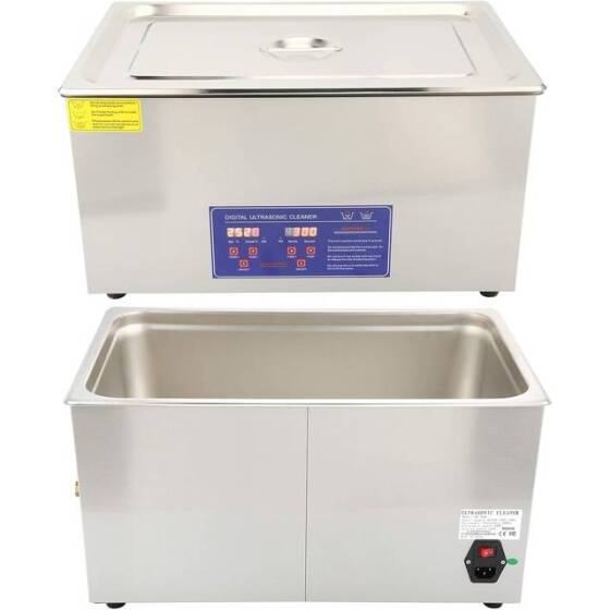 Stainless Steel Ultrasonic Cleaning Machine PS-80A 22L 40KHz 480W EU Plug 220V - 4