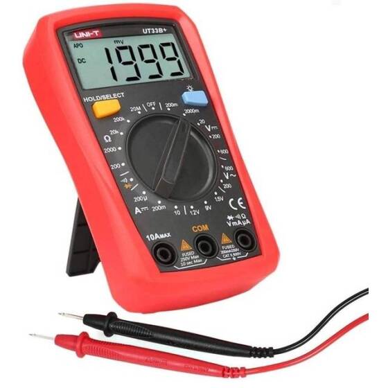 UNI-T UT33B+ Battery Test Manual Range Digital Multimeter Without Battery - 1