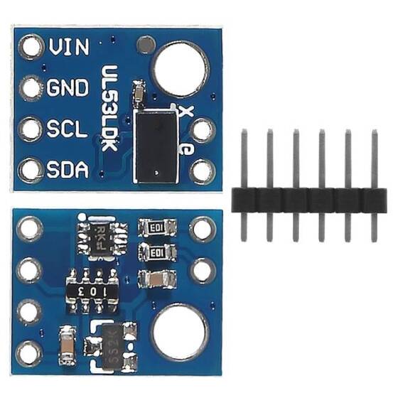 Unsoldered Blue GY-530 VL53L0X Laser Ranging Sensor Module - 2
