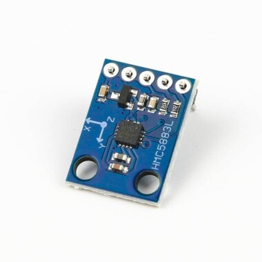 Unsoldered GY-273 HMC5883L 3 Axis Module Magnetic Field Sensor - 3