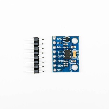 Unsoldered GY-291 ADXL345 Digital 3-Axis Acceleration of Gravity Tilt Module IIC / SPI Transmission - 2