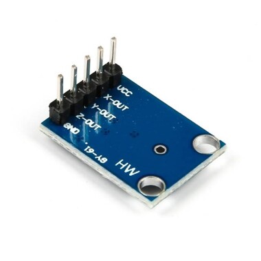 Unsoldered GY-61 ADXL335 3-Axis Accelerometer Tilt Angle Module - 6