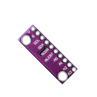 Unsoldered I2C ADS1115 16 Bit ADC 4 Channel Module With Programmable Gain Amplifier 2.0V To 5.5V - 3