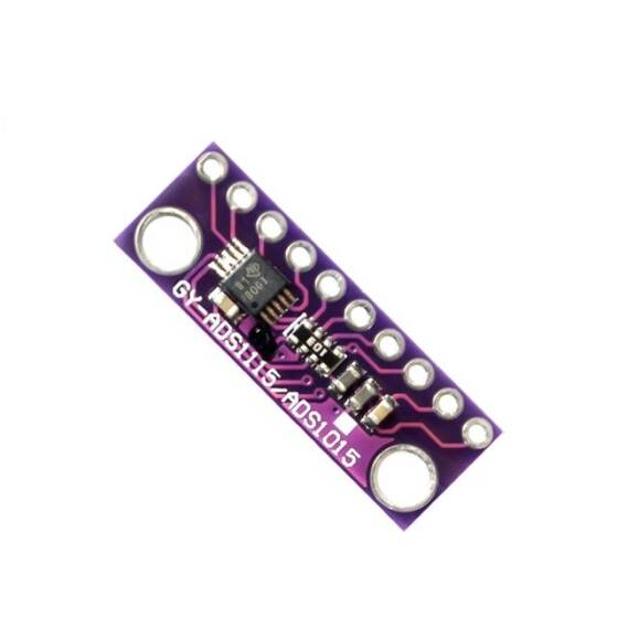 Unsoldered I2C ADS1115 16 Bit ADC 4 Channel Module With Programmable Gain Amplifier 2.0V To 5.5V - 4