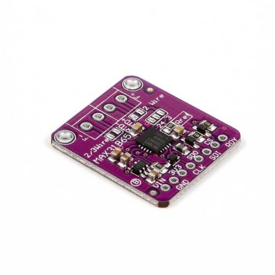 Unsoldered MAX31865 RTD Platinum Resistance Temperature Detector Module PT100-PT1000 - 5