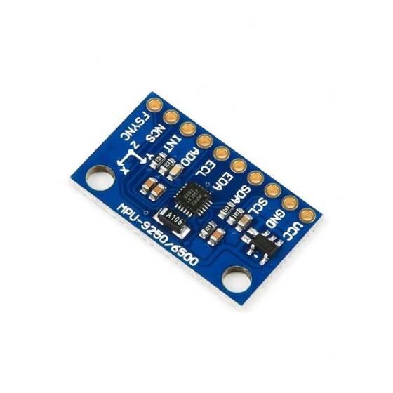 Unsoldered MPU9250 9-Axis Attitude + Gyro + Accelerator + Magnetometer Sensor Module - 1