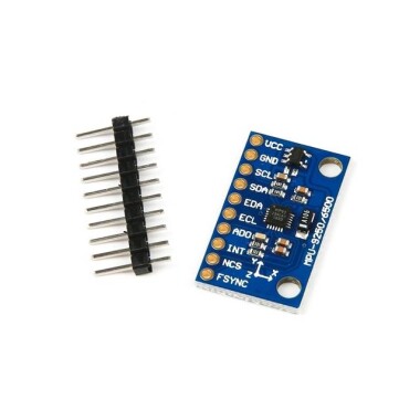 Unsoldered MPU9250 9-Axis Attitude + Gyro + Accelerator + Magnetometer Sensor Module - 5