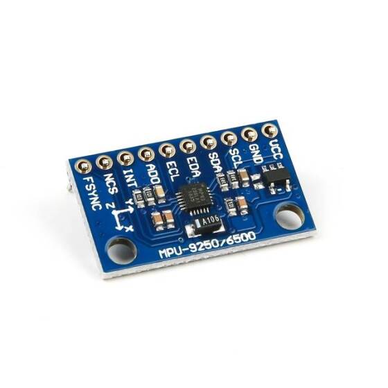 Unsoldered MPU9250 9-Axis Attitude + Gyro + Accelerator + Magnetometer Sensor Module - 6