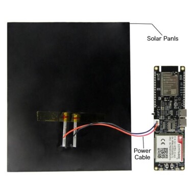  Unsoldered TTGO SIM7600E-H Module ESP32-WROVER-B Chip WiFi Bluetooth 18560 Battery Holder Solar Charge Development Board CH9102F Chip - 8