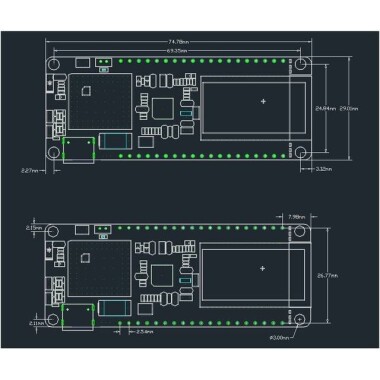 Unsoldered TTGO T-Call&PMU ESP32 Wireless Module SIM Antenna SIM Card SIM800L Module CH9102F Chip - 8