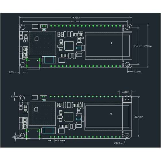 Unsoldered TTGO T-Call&PMU ESP32 Wireless Module SIM Antenna SIM Card SIM800L Module CH9102F Chip - 8