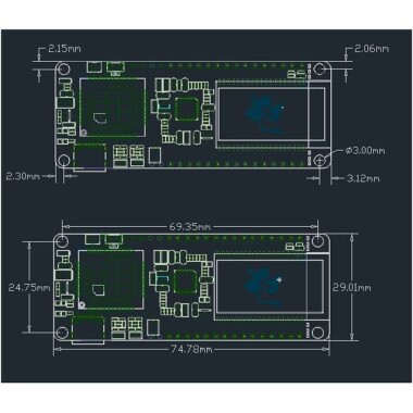 Unsoldered TTGO T-Call&SIM800C-DS V02 ESP32 WIFI Bluetooth Nano Card Slot SIM800C Module Development Board Hardware - 6