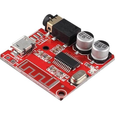 VHM-314 Red MP3 Bluetooth Decoder Board Nondestructive Car Speaker Amplifier Retrofit Bluetooth 4.1 Circuit Board - 3