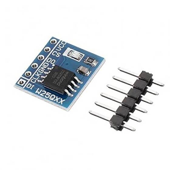 W25Q128 Storage Module 128Mbit Flash SPI Interface - 2