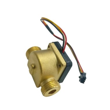 Water Flow Sensor (Sea) YF-B13 Flowmeter G1/2 1-30L/min 4.5-18V Brass - 1