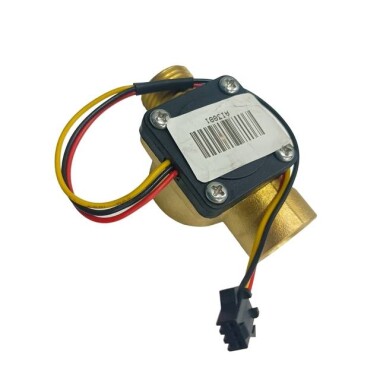 Water Flow Sensor (Sea) YF-B26 Flowmeter G1/2 1-30L/min 4.5-18V Brass - 2